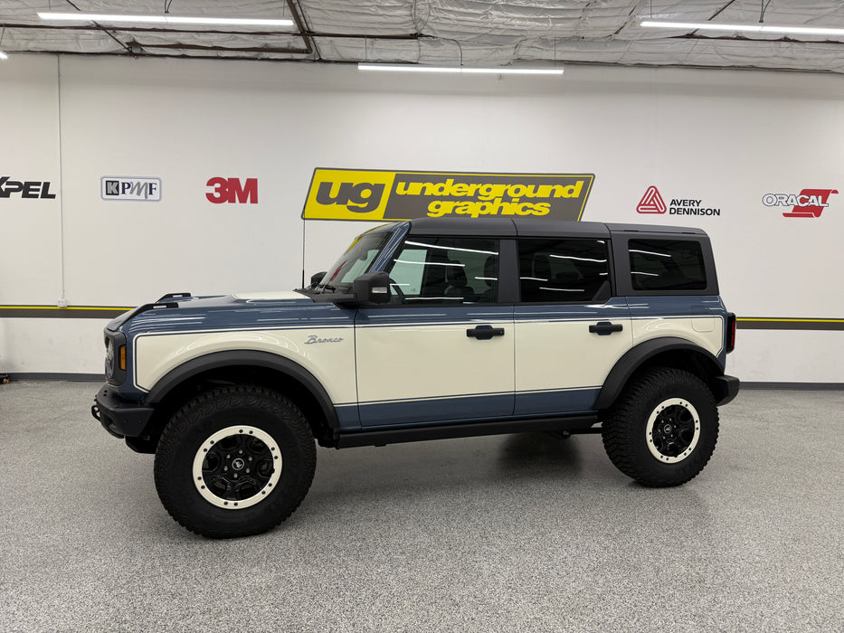 Bronco Retro Side Panels