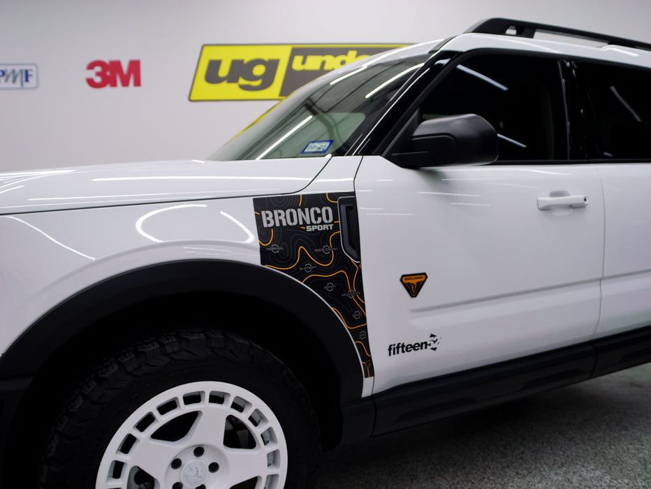 Bronco Sport "Glade" Fender Graphics (Digitally Printed)