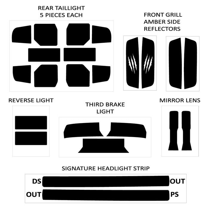 Bronco Raptor Lens Tint Kit