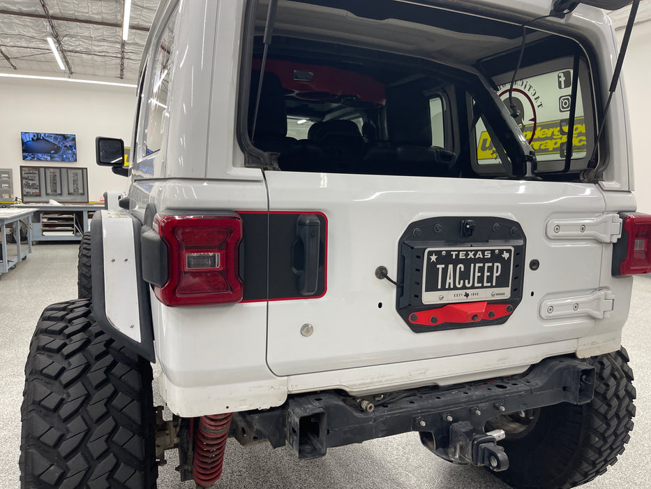 Jeep JL Wrangler Rear Door Inlay