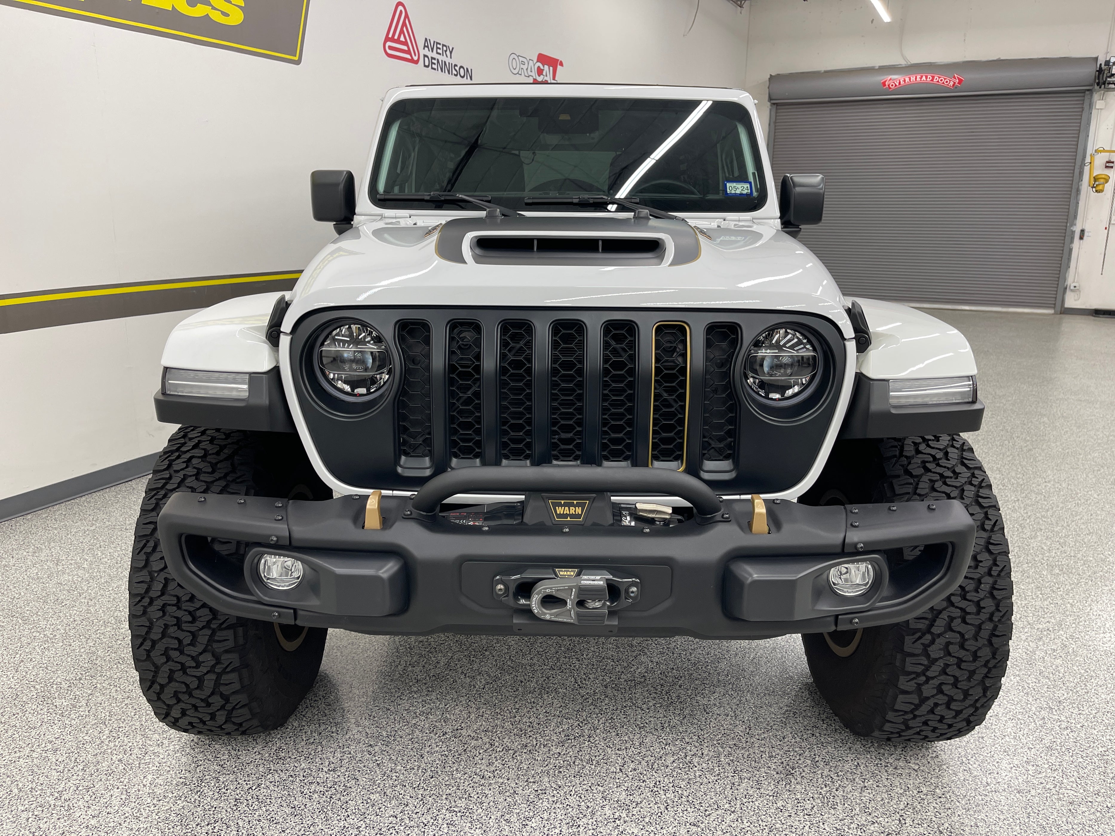 Jeep Grill Pinstripe Inlay (Multi-Piece Grill WITH Trim Rings) 2018-20 ...