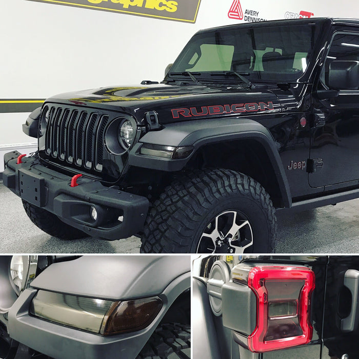 Jeep Gladiator Smoked Tint Kit